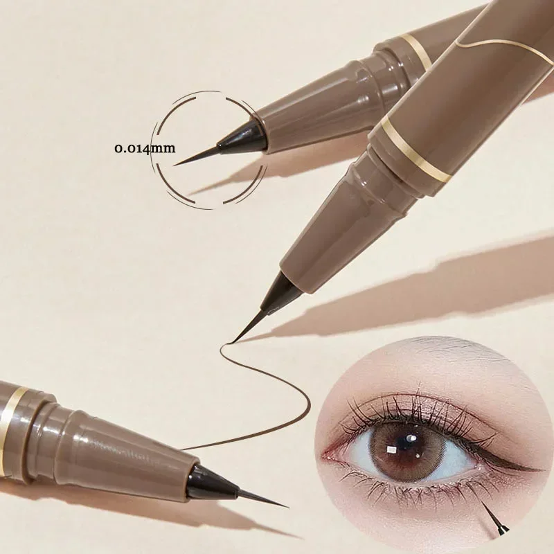 GECOMO Liquid Eyeliner 0.014mm - огляд і ціна Waterproof Liquid Eyeliner Pen