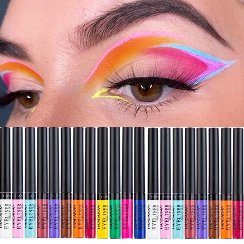 12 Colors Colorful Liquid Eyel - огляд і ціна Waterproof Liquid Eyeliner Pen