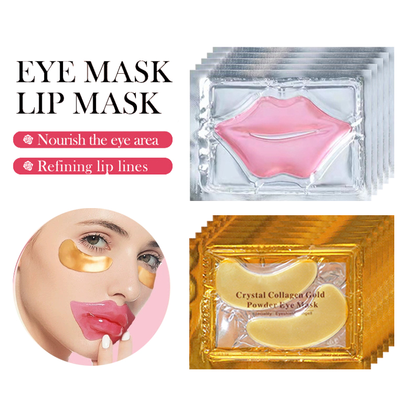10/20pcs Golden Crystal Collag - огляд і ціна Collagen Under Eye Patches