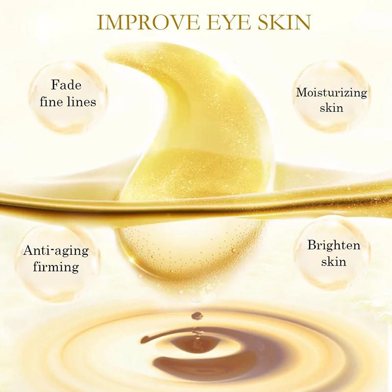 10/20pcs Golden Crystal Collag - огляд і ціна Collagen Under Eye Patches