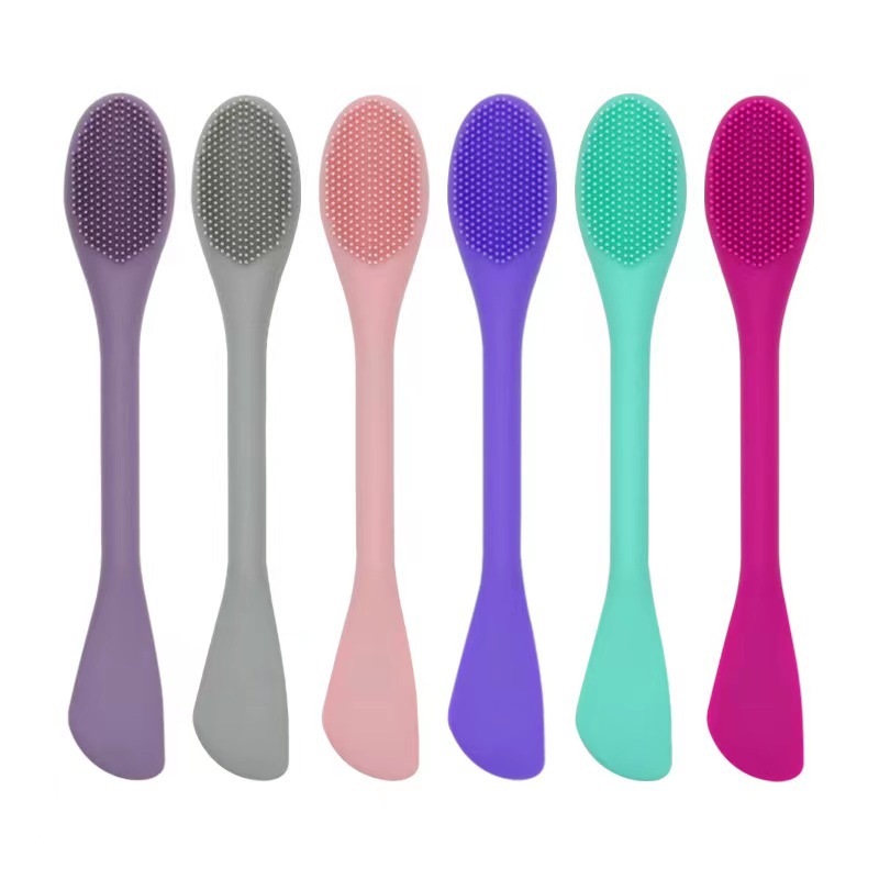 1PC Double Headed Silicone Fac - огляд і ціна Silicone Face Scrubber Electric