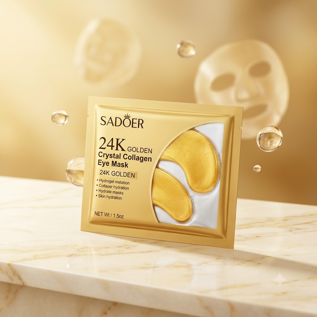 10PCS Gold Collagen Under Eye  - огляд і ціна Collagen Under Eye Patches