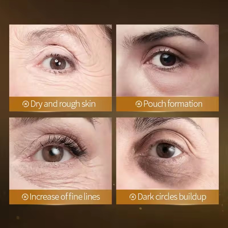 60pcs SADOER Vitamin C Crystal - огляд і ціна Collagen Under Eye Patches