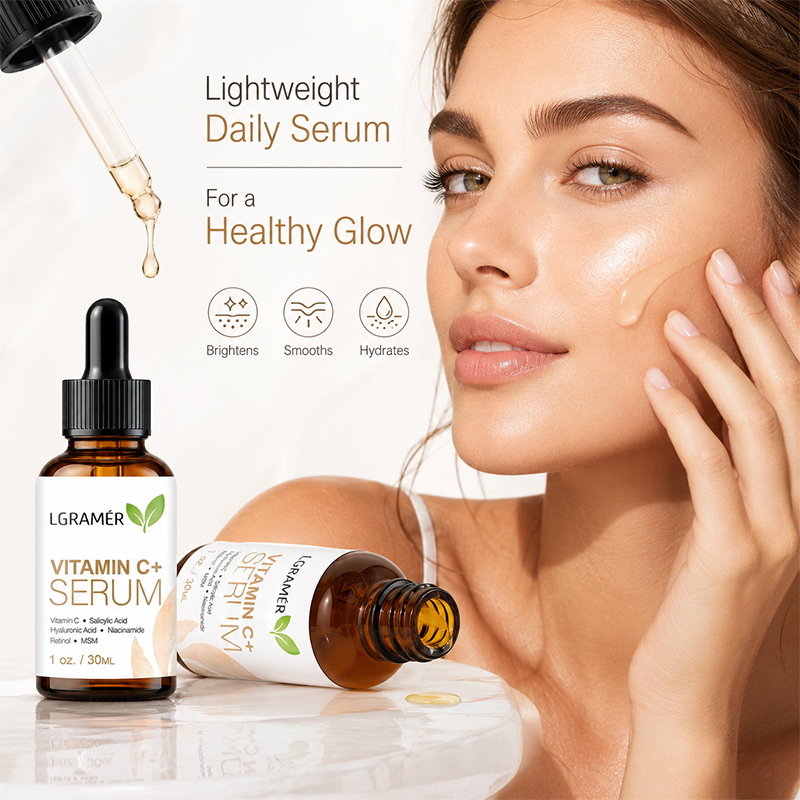 Vitamin C+ Facial Serum With H - огляд і ціна Hyaluronic Acid Facial Serum