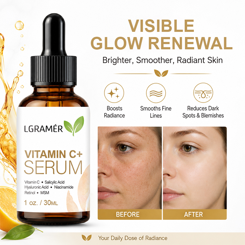 Vitamin C+ Facial Serum With H - огляд і ціна Hyaluronic Acid Facial Serum