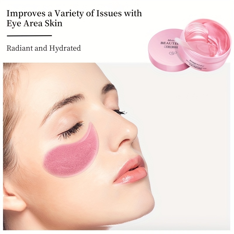 60 Pieces of Red Algae Eye Mas - огляд і ціна Collagen Under Eye Patches