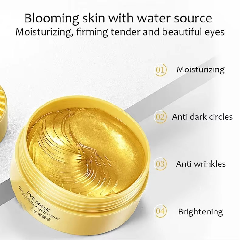 60pcs Collagen Eye Mask Moistu - огляд і ціна Collagen Under Eye Patches