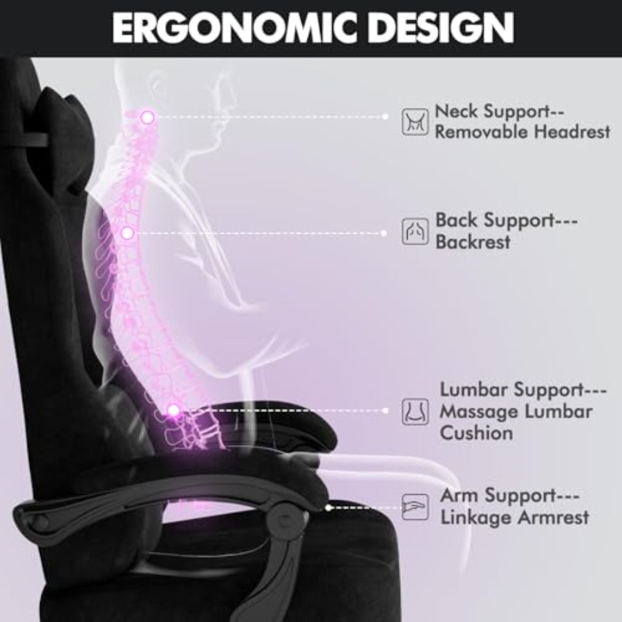 Gaming Chairs for Video Gamers - огляд і ціна Massage