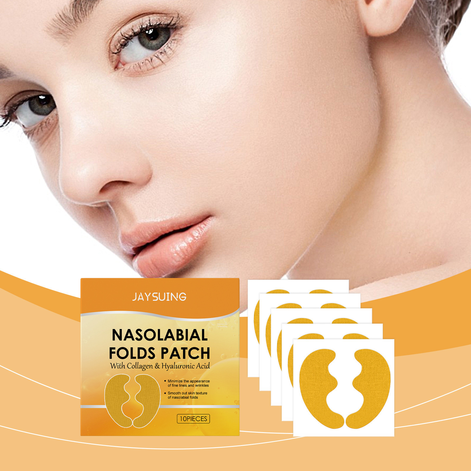 Wrinkle Removal Patch Hyaluron - огляд і ціна Collagen Under Eye Patches