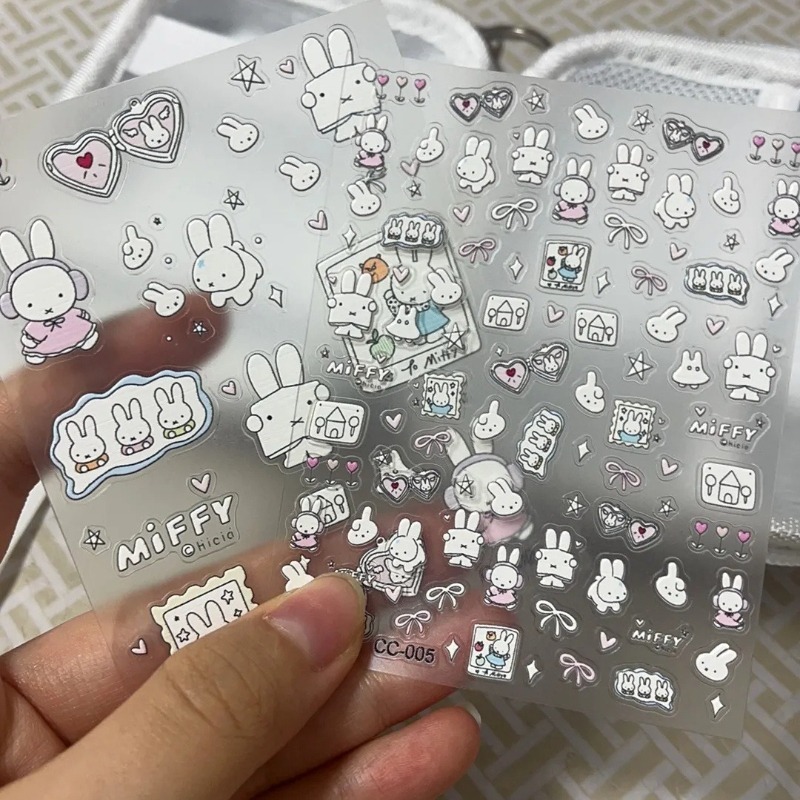 Miffy cartoon nail stickers an - огляд і ціна Nail Art