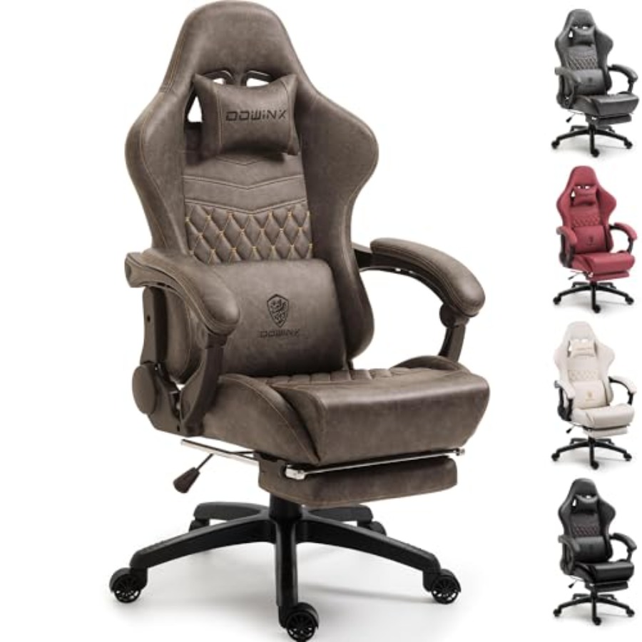 Big Tall Vintage Gaming Chair  - огляд і ціна Massage