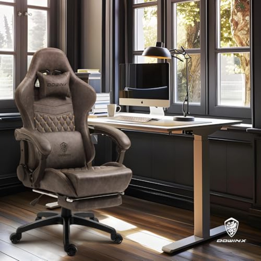 Big Tall Vintage Gaming Chair  - огляд і ціна Massage