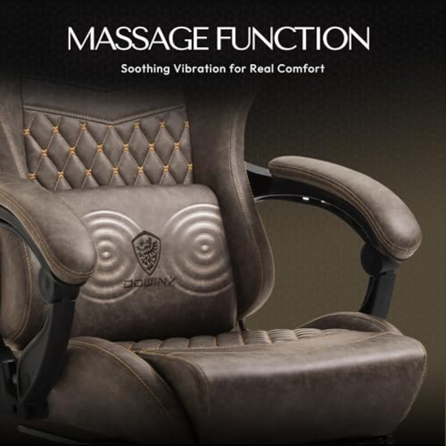 Big Tall Vintage Gaming Chair  - огляд і ціна Massage