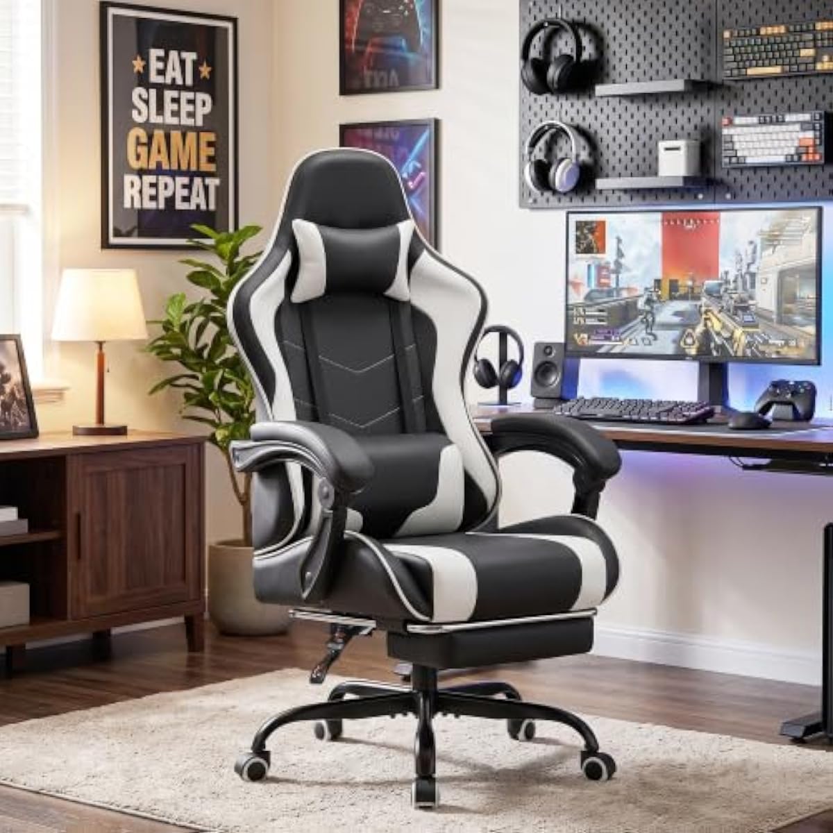 Gaming Chair with Adjustable H - огляд і ціна Massage