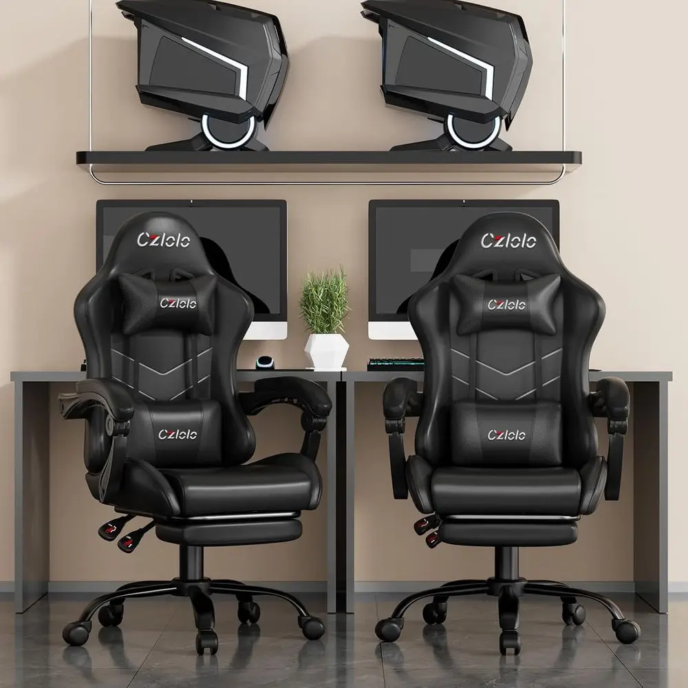 Ergonomic Gaming Chair with Fo - огляд і ціна Massage