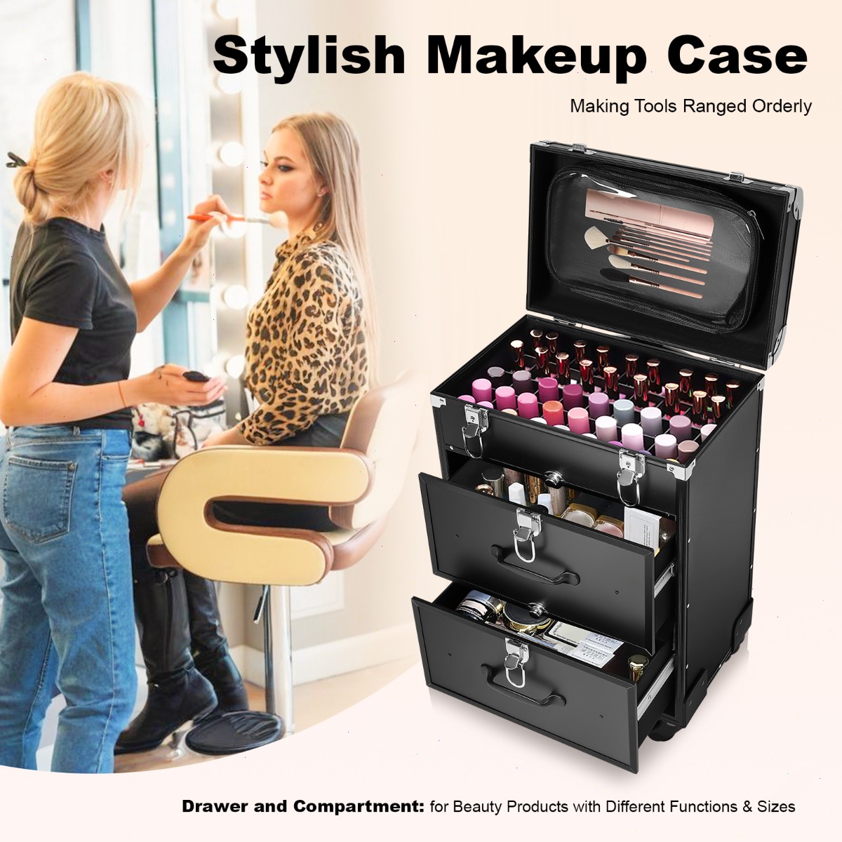 Professional Makeup Train Case - огляд і ціна Makeup