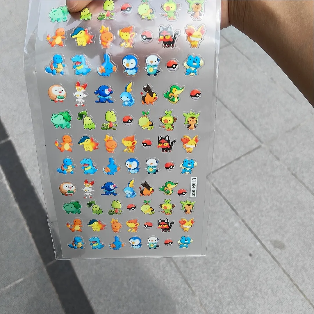  Nail Stickers Charmander Bulb - огляд і ціна Nail Art