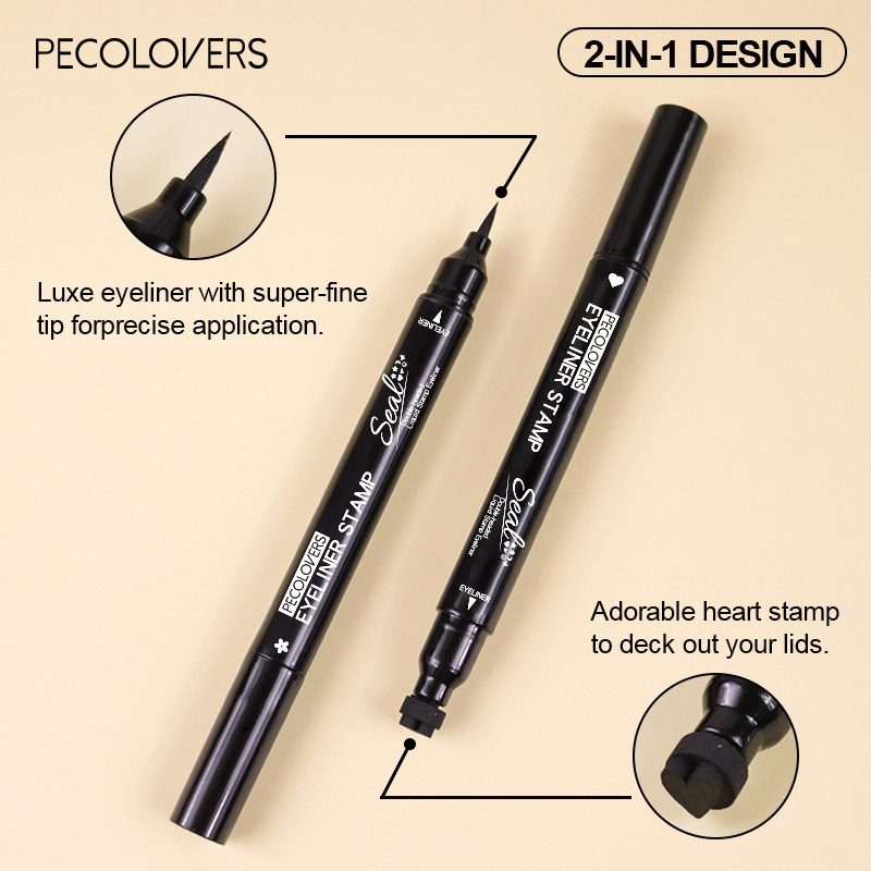Double-head Liquid Eyeliner Pe - огляд і ціна Waterproof Liquid Eyeliner Pen