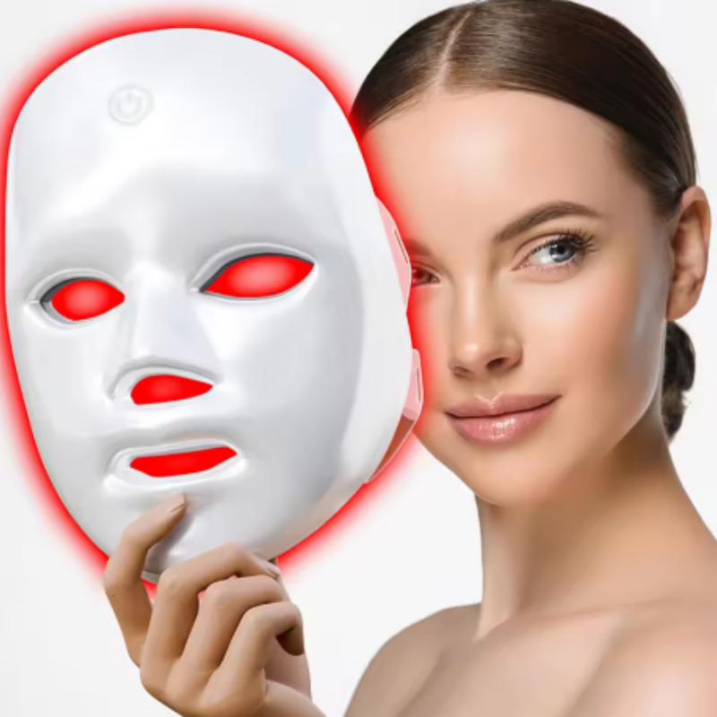 Wireless LED Mask LED Face Mas - огляд і ціна Led Light Therapy Face Mask